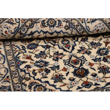 Tappeto Kashan Fine Persia beige verde 100x144