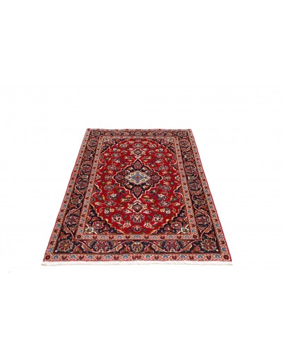 Tappeto Kashan Fine Persia marrone giallo 98x148