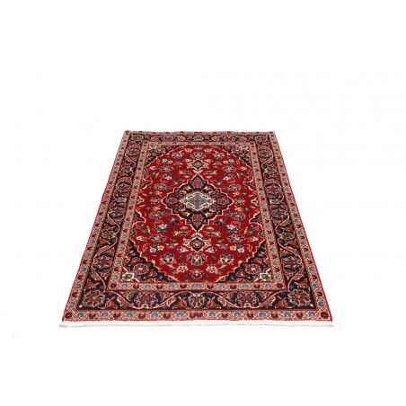 Tappeto Kashan Fine Persia marrone giallo 98x148