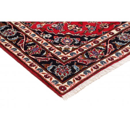 Tappeto Kashan Fine Persia marrone giallo 100x145
