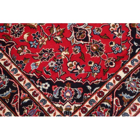 Tappeto Kashan Fine Persia marrone giallo 100x145