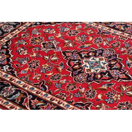 Tappeto Kashan Fine Persia marrone giallo 100x145