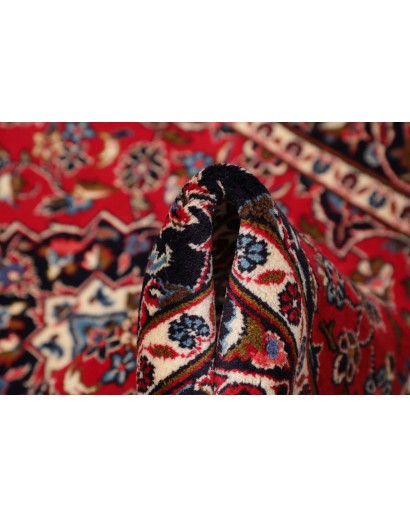 Tappeto Kashan Fine Persia marrone giallo 100x145