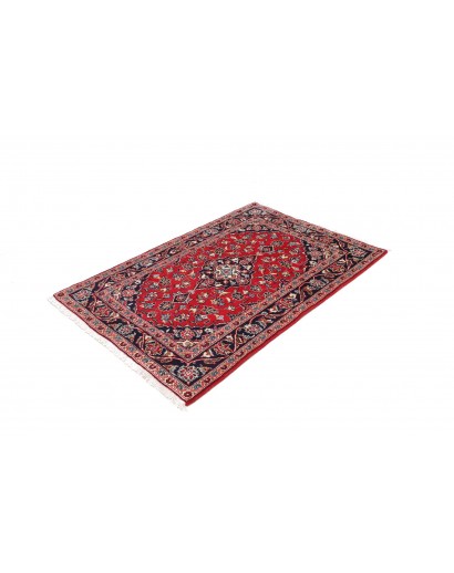 Tappeto Kashan Fine Persia marrone bianco 96x144
