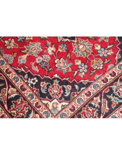 Tappeto Kashan Fine Persia marrone grigio 96x153