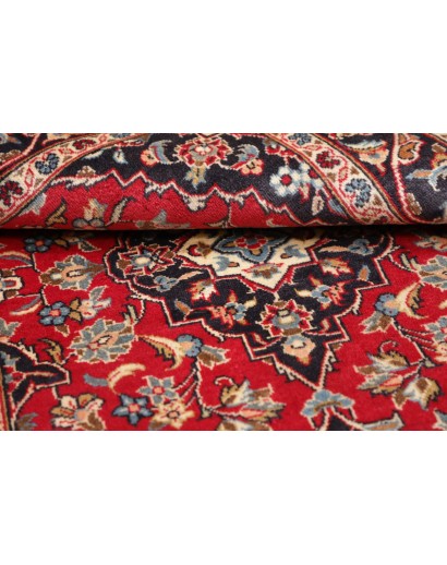Tappeto Kashan Fine Persia marrone grigio 96x153