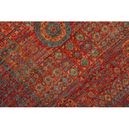 Tappeto Mamlouk Pakistan marrone bianco 82x391