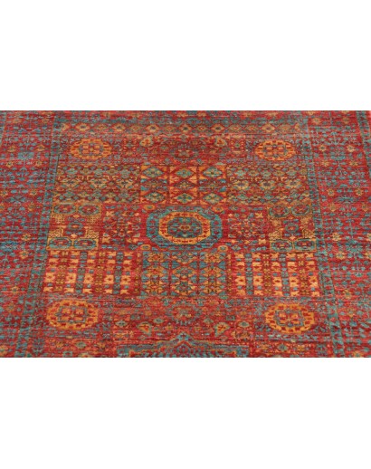 Tappeto Mamlouk Pakistan marrone bianco 82x391