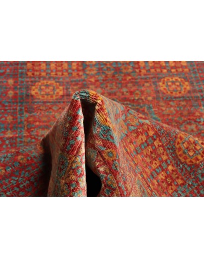 Tappeto Mamlouk Pakistan marrone bianco 82x391