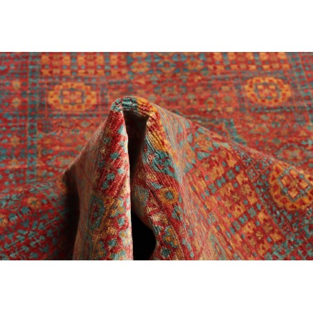 Tappeto Mamlouk Pakistan marrone bianco 82x391