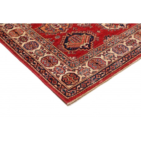 Tappeto Kazak Fine Pakistan marrone grigio 143x205