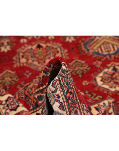 Tappeto Kazak Fine Pakistan marrone grigio 143x205