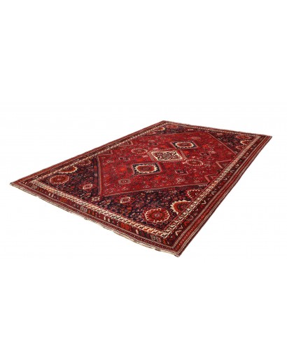 Tappeto Shiraz Persia marrone giallo 223x330