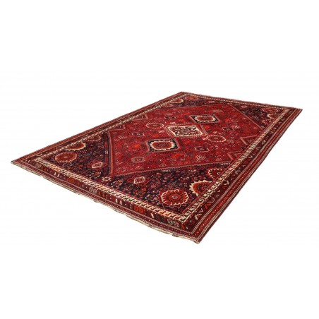 Tappeto Shiraz Persia marrone giallo 223x330
