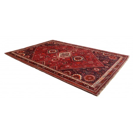 Tappeto Shiraz Persia marrone giallo 223x330