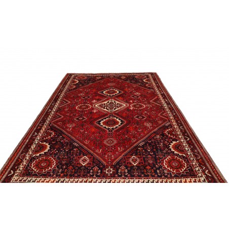 Tappeto Shiraz Persia marrone giallo 223x330