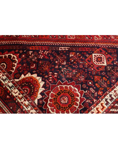 Tappeto Shiraz Persia marrone giallo 223x330
