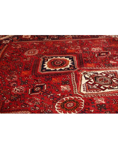 Tappeto Shiraz Persia marrone giallo 223x330