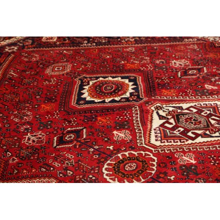 Tappeto Shiraz Persia marrone giallo 223x330