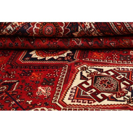 Tappeto Shiraz Persia marrone giallo 223x330
