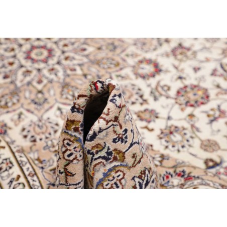 Tappeto Kashan Persia bianco grigio 240x345
