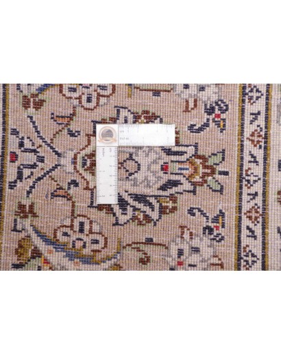 Tappeto Kashan Persia bianco grigio 240x345