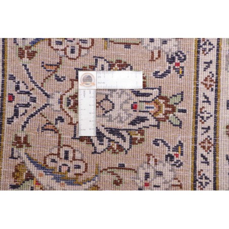 Tappeto Kashan Persia bianco grigio 240x345
