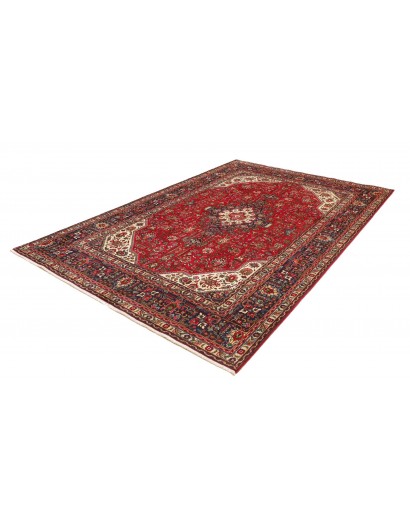 Tappeto Tabriz Persia marrone giallo 200x290