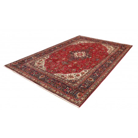 Tappeto Tabriz Persia marrone giallo 200x290