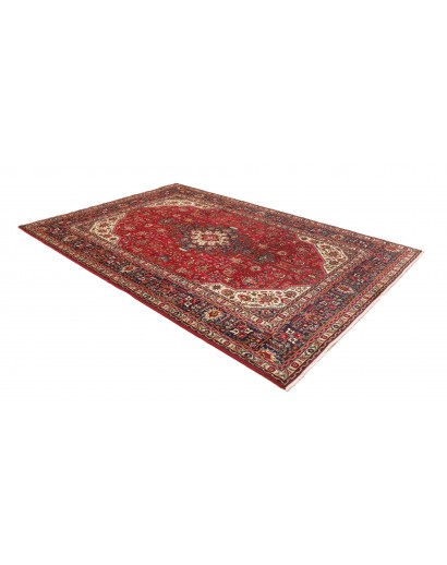 Tappeto Tabriz Persia marrone giallo 200x290