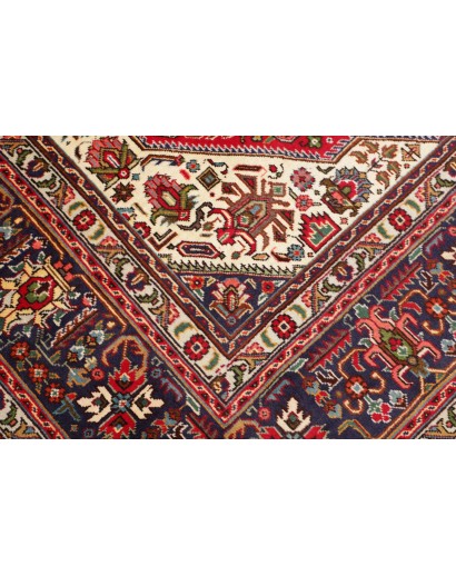 Tappeto Tabriz Persia marrone giallo 200x290