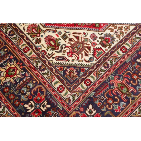Tappeto Tabriz Persia marrone giallo 200x290