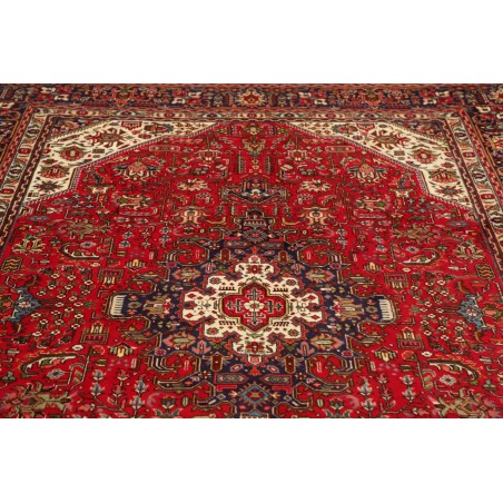 Tappeto Tabriz Persia marrone giallo 200x290