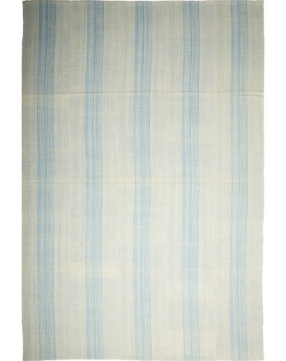 Tappeto Kilim Persia bianco azzurro 220x327