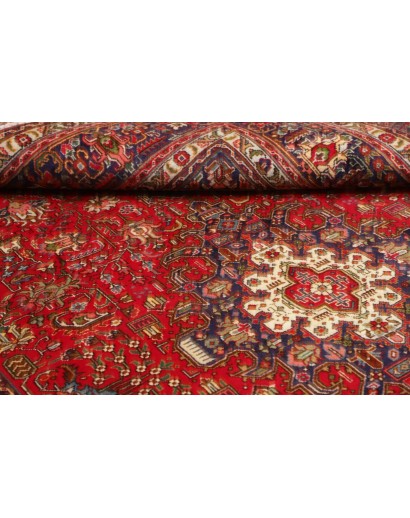 Tappeto Tabriz Persia marrone giallo 200x290