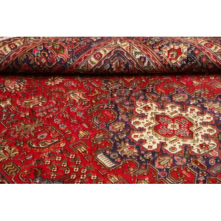 Tappeto Tabriz Persia marrone giallo 200x290