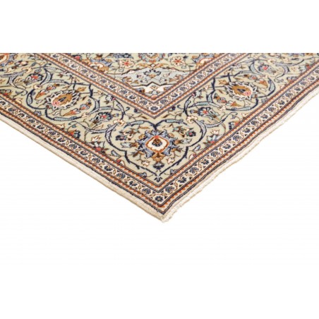 Tappeto Kashan Persia bianco grigio 192x285