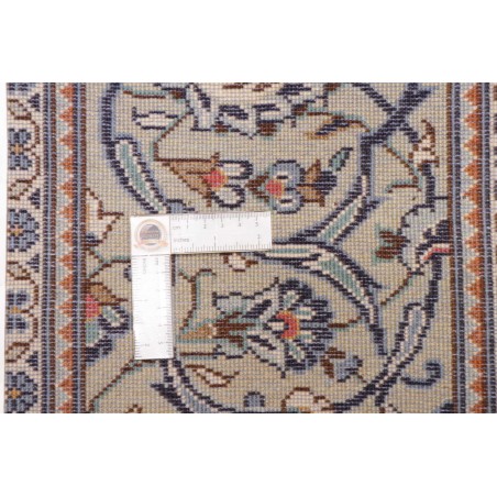 Tappeto Kashan Persia bianco grigio 192x285