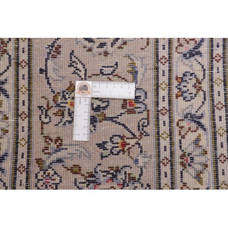 Tappeto Kashan Persia bianco grigio 195x287