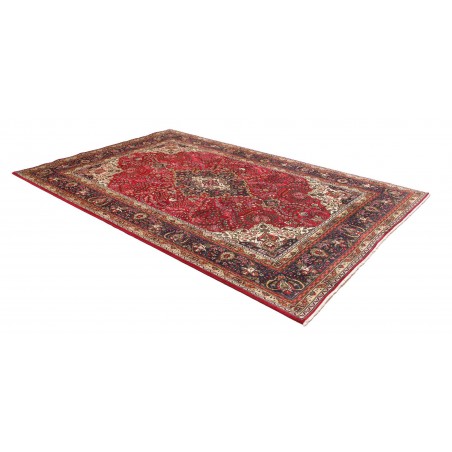 Tappeto Tabriz Persia marrone giallo 200x300