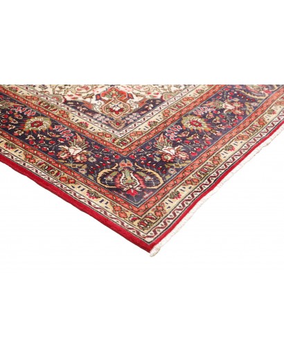 Tappeto Tabriz Persia marrone giallo 200x300