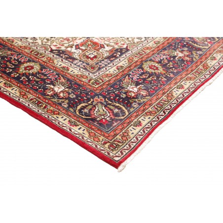 Tappeto Tabriz Persia marrone giallo 200x300