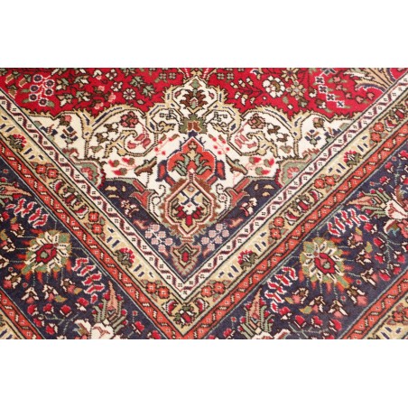 Tappeto Tabriz Persia marrone giallo 200x300