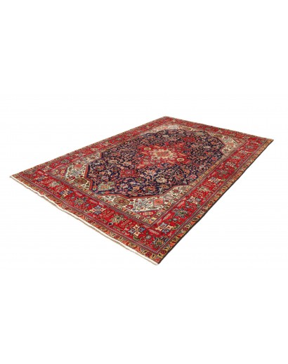 Tappeto Tabriz Persia marrone azzurro 197x292