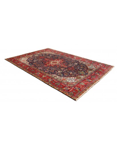 Tappeto Tabriz Persia marrone azzurro 197x292