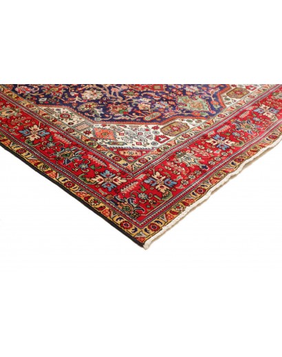 Tappeto Tabriz Persia marrone azzurro 197x292