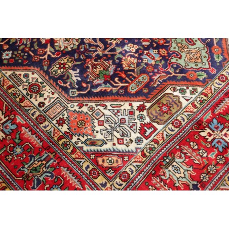 Tappeto Tabriz Persia marrone azzurro 197x292