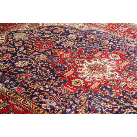 Tappeto Tabriz Persia marrone azzurro 197x292