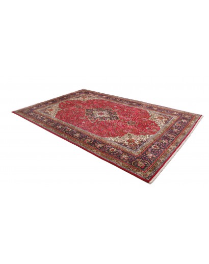 Tappeto Tabriz Persia marrone beige 202x303