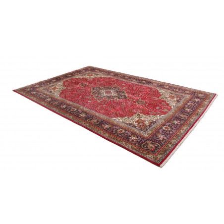 Tappeto Tabriz Persia marrone beige 202x303